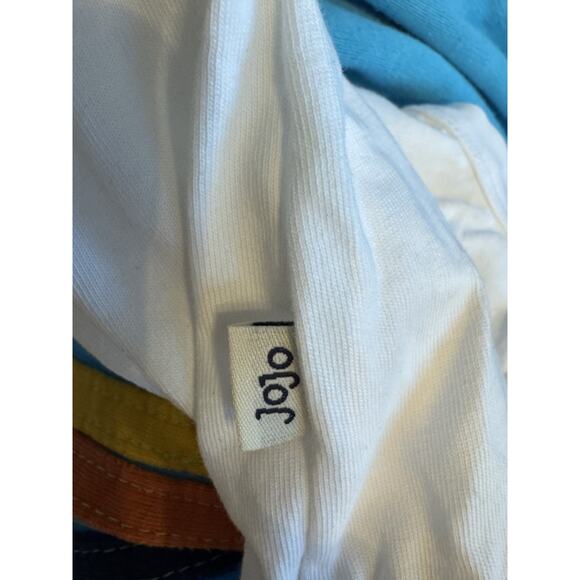 JoJo Maman Bebe Pink Duck 2-Piece Embroidered Seersucker 6-12 months NEW - Picture 7 of 16